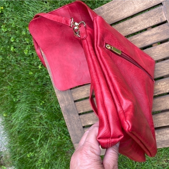 Espen Shoulder Bag-  Red - Picture 8 of 16